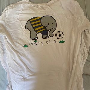 Long sleeve, Ivory Ella shirt